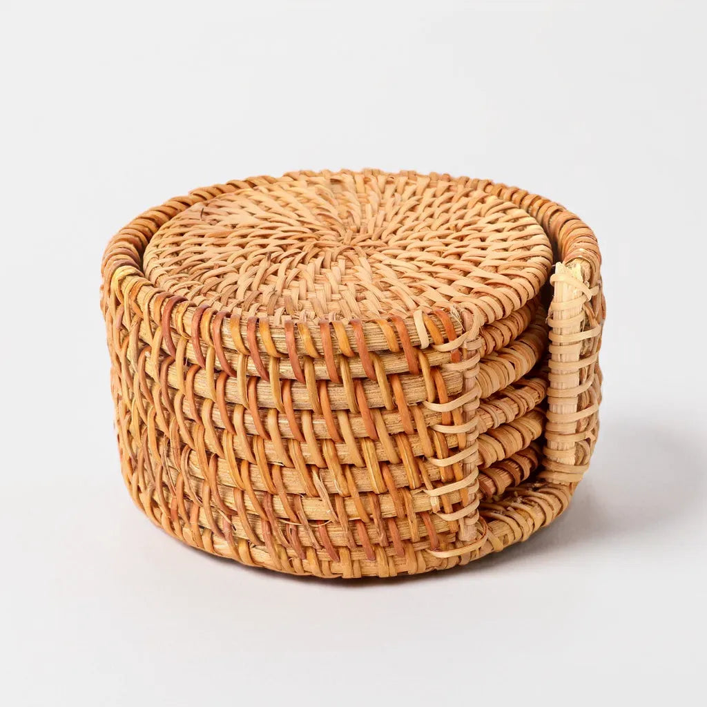 Vintage Rattan Mats