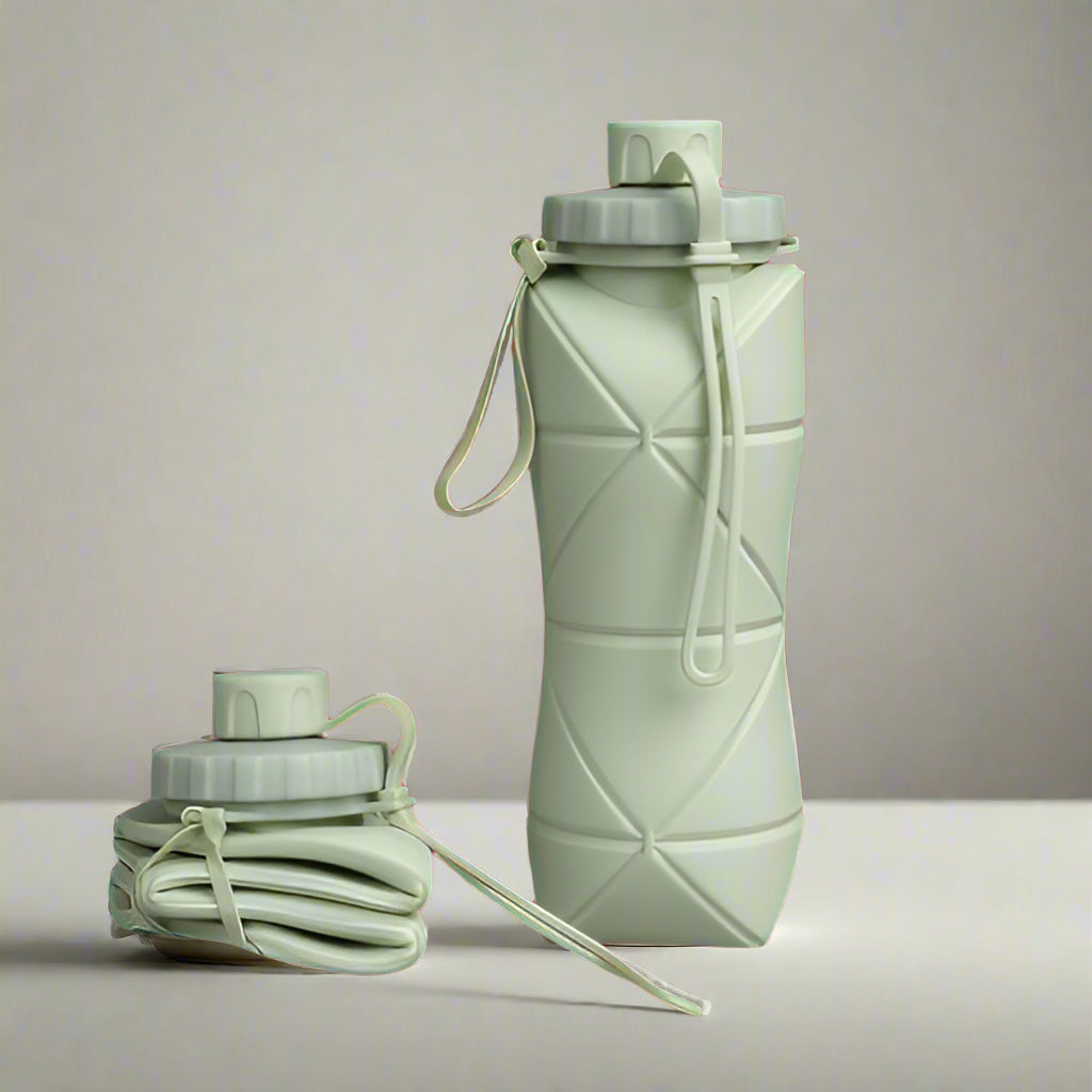 Portable Silicone Folding Water Bottle